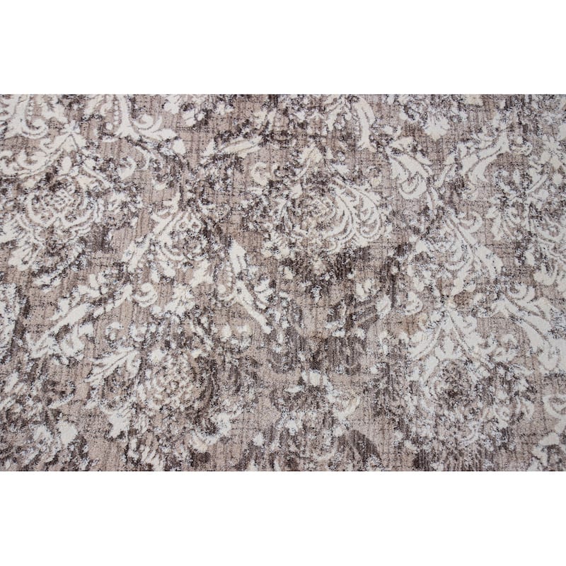Bashian Miriana Beige Contemporary Area Rug