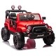 preview thumbnail 49 of 78, 24V Electric Kids Ride-On Vehicle, Parent-Controlled Car with Adjustable Speeds, Pull Rod, Storage & LED Lights