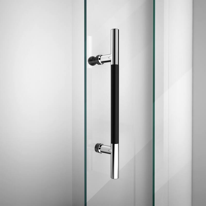 DreamLine Enigma-X 34 1/2 in. D x 48 3/8 in. W x 76 in. H Sliding Shower Enclosure - 34.5" x 44.38" - 48.38"