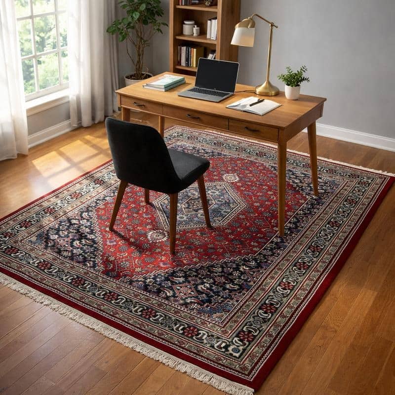 HERAT ORIENTAL Hand-knotted Bidjar Wool Rug - 6'7 x 9'10