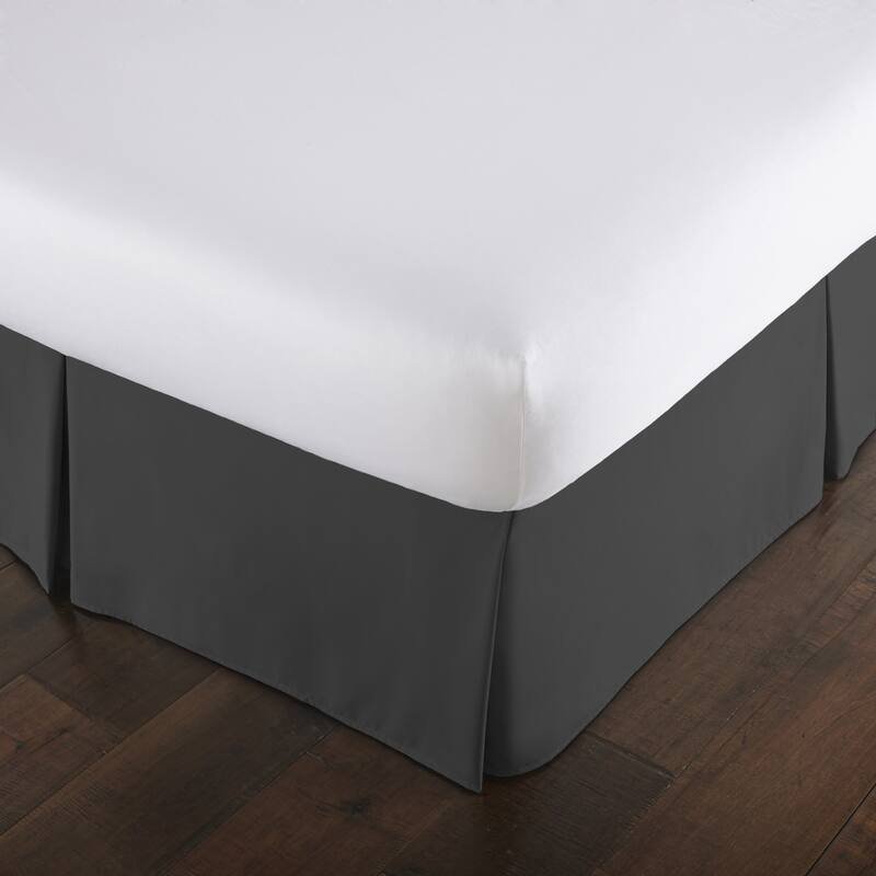 Classic 15-inch Drop Bedskirt by Southshore Fine Linens - Twin - slate