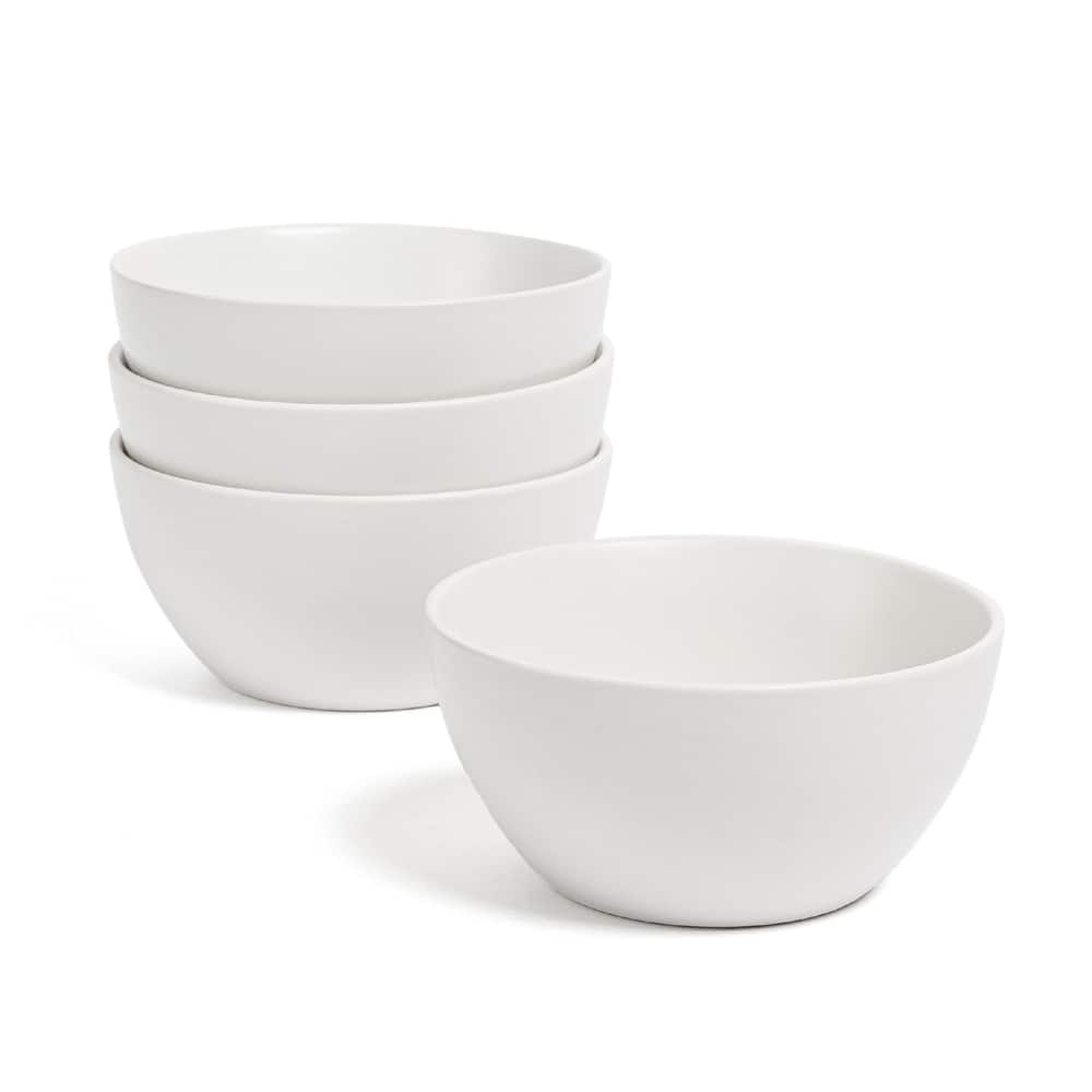 over&back Coupe 25oz Semi-Matte Stoneware Cereal Bowls