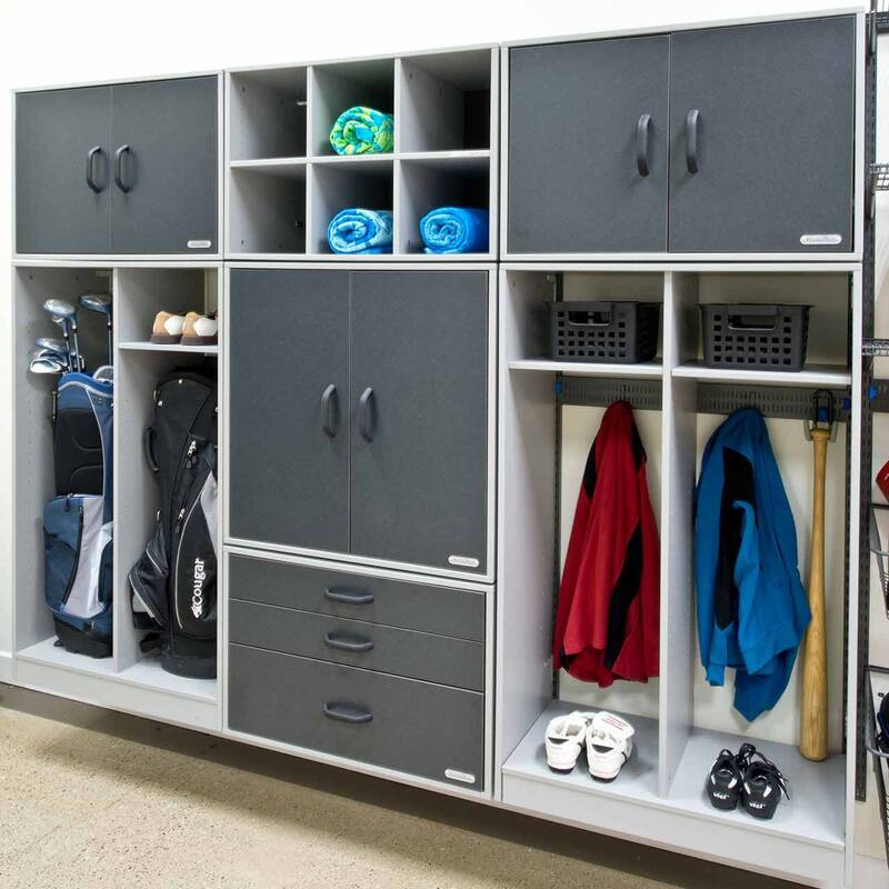 Organized Living freedomRail Garage GOLocker