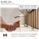 preview thumbnail 20 of 23, Stylish Vita Single Handle 6" Bathroom Faucet B-102