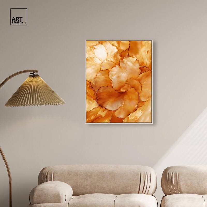 Sunlit Bloom II Canvas by Art Remedy