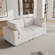 preview thumbnail 3 of 20, 78" Cloud Sectional Couch, Modular Sofa, Plush Soft Deep Seat Couch for Living Room Beige