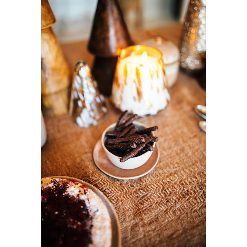 Handwoven Linen Rectangular Placemat - 19.5" - Brown