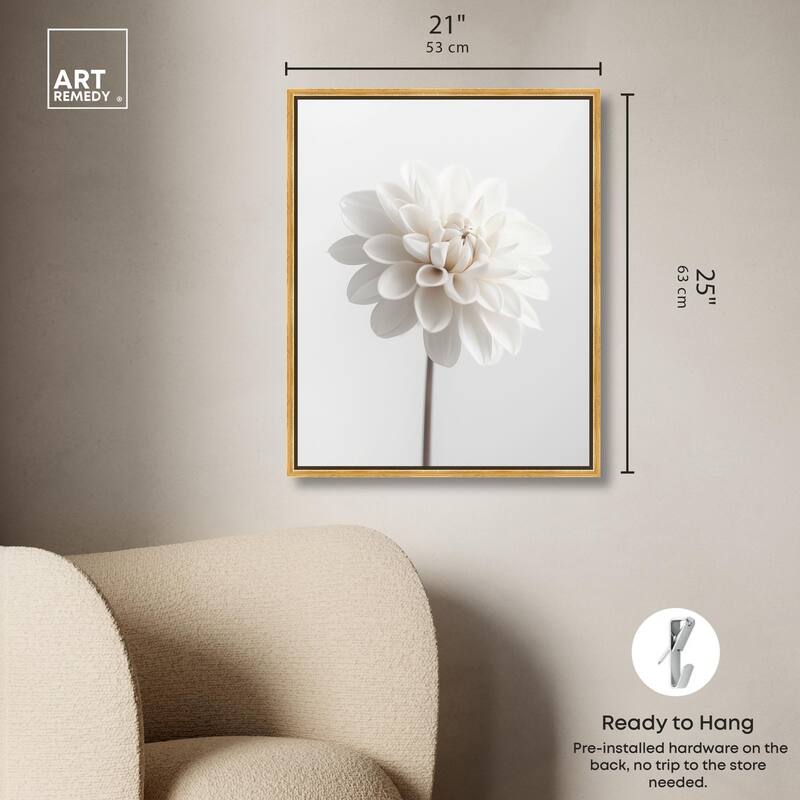 Pristine Blossom II Canvas by Art Remedy