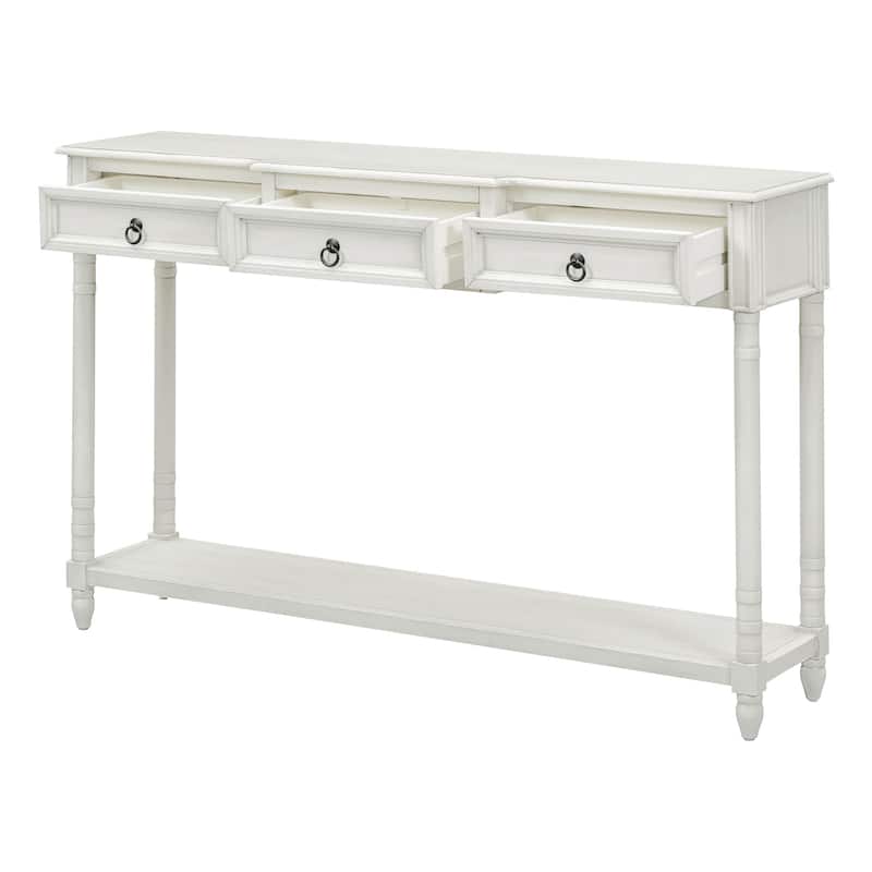 Modern Console Table Sofa Table with Drawers