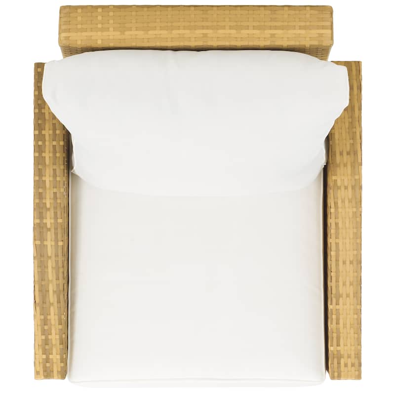 SAFAVIEH Outdoor Patio Furniture Landon Recliner Chair - 32"W x 36"D x 36"H