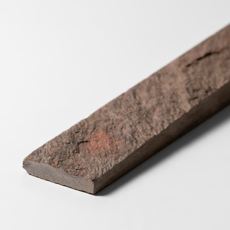 Stone Wedge 2 in. x 12 in. Burnished Bronze Split Face Quartzite Wall Tile