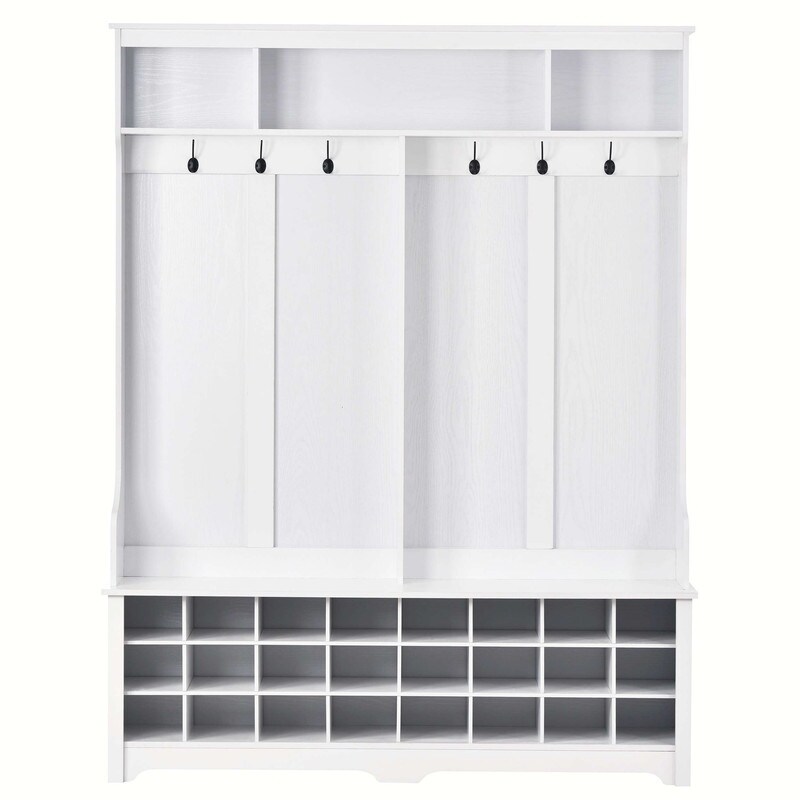 Multiple shop coat rack