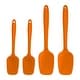 preview thumbnail 1 of 5, 4 Pcs Silicone Heat Resistant Non-scratch Turners Non Sticky Spatula