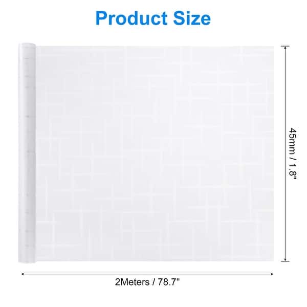 dimension image slide 1 of 3, Window Privacy Film, Window Film Cross Pattern - White