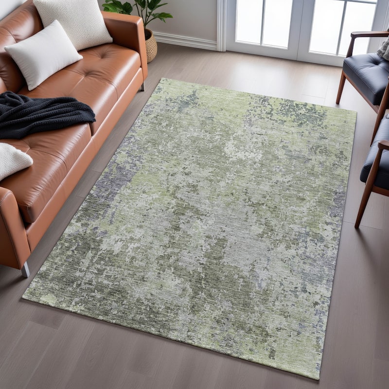 Premium Washable Super Soft Modern Ombre Mayfield Rug