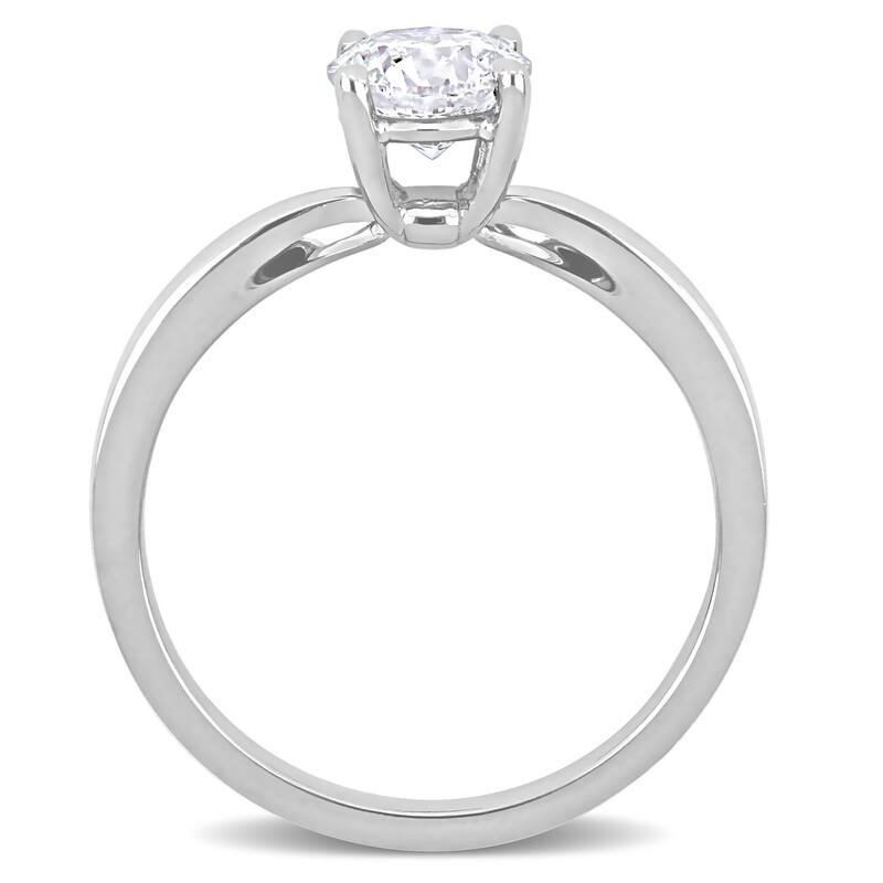Miadora 7/8ct - 1ct TDW Diamond Solitaire Engagement Ring in 14k Rose White or Yellow Gold