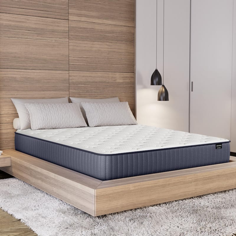 Grateful 12.5" Hybrid Mattress w/ Gel Memory Foam & Zoned Support - Twin - Medium