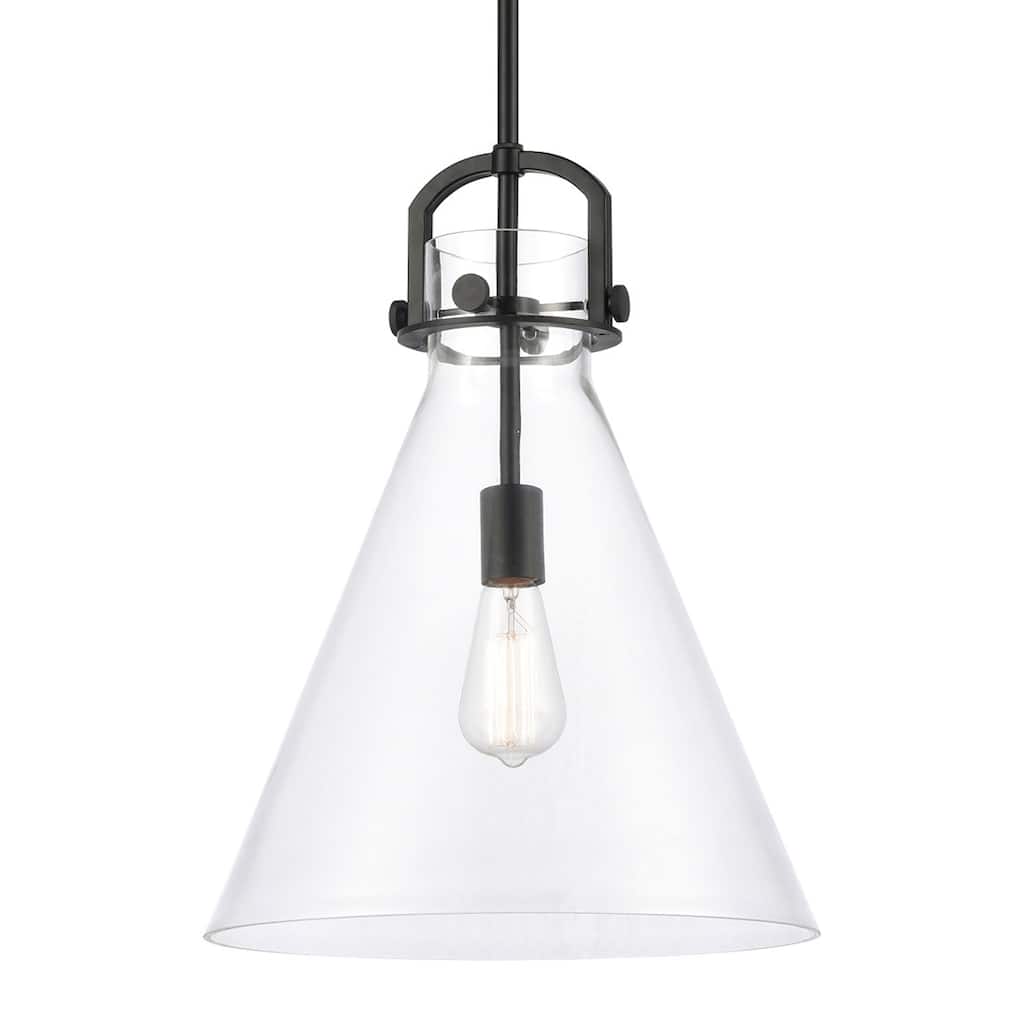 Innovations Lighting 410-1SL-15-14-Newton Cone-Pendant Newton Cone 14"
