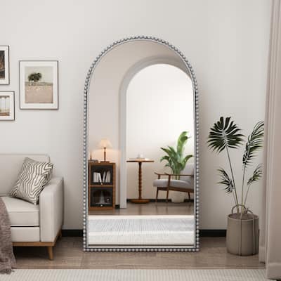 Iron Arch Retro Full Length Mirror with Supporting Feet