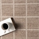 preview thumbnail 8 of 7, Nuloom Daena Checkered Machine Washable Area Rug