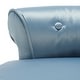 preview thumbnail 8 of 12, SAFAVIEH Georgia Teal Vanity Stool - 17.9" x 19" x 22.8"