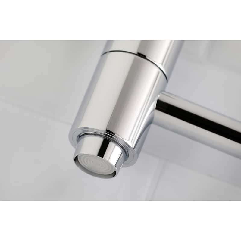 Kingston Brass NuWave Wall Mount Pot Filler Kitchen Faucet