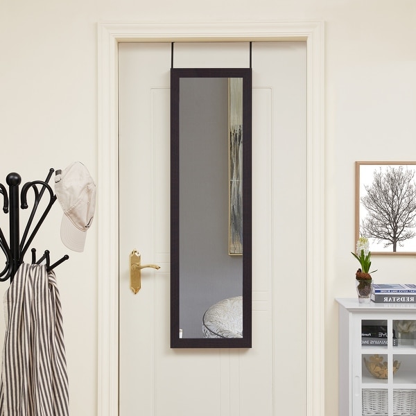 Hanging Door Mirror Full Length Dressing Make Up Hanging Mirror Full Length Mirror Over the Door Full Body Door Mirror Bed Bath Beyond 35448021