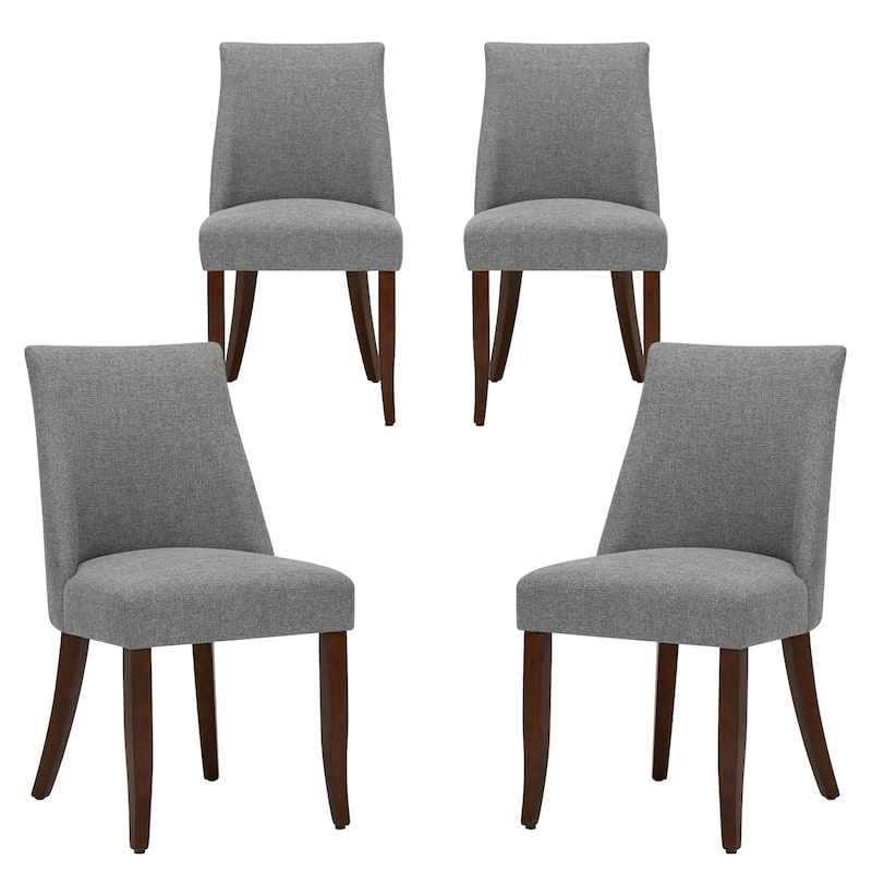 RENEWLINE Contemporary Dining Chair（Set of 2/4/6 - Upholstered Backrest & Wood Frame
