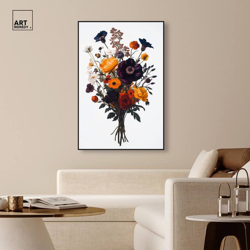 Regal Rose Riot II Canvas by Art Remedy