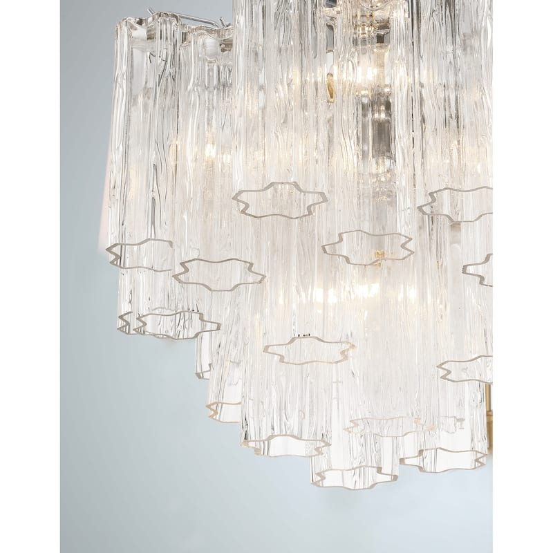 Addis 4 Light Polished Chrome Chandelier - 17.75"W x 13.75"H x 17.75"D