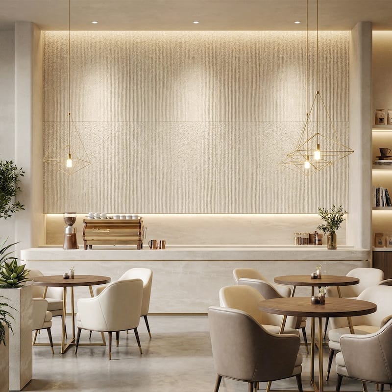 4Pcs 48"x24" 3D Faux Stone Wall Panels Imitation Decorative Wall Tiles for Interior Wall Decor