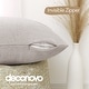preview thumbnail 67 of 89, Deconovo Faux Linen Throw Pillow Covers 4 PCS(Cover Only)