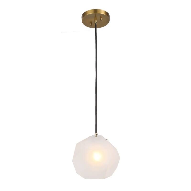 Uttermost Geodesic 1 Light Mini Pendant - 8 H X 8 dia. (in)