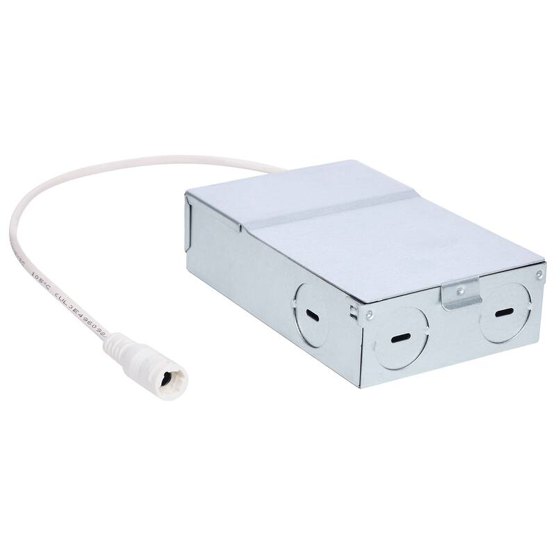12 Watt LED Direct Wire Downlight Edge-lit 6-Inch CCT Selectable Round Remote Driver