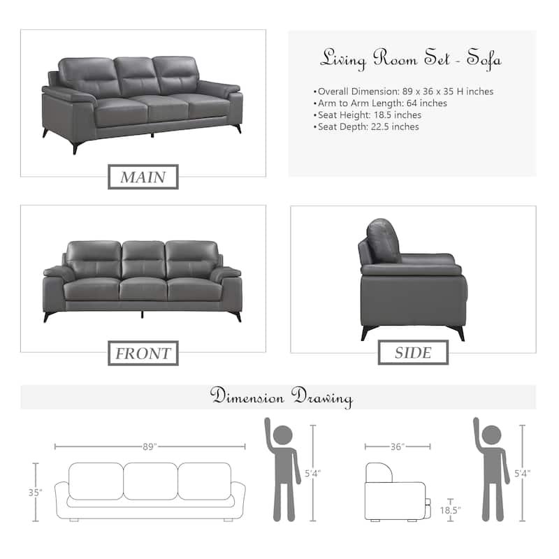 Socorro 2-Piece Living Room Set