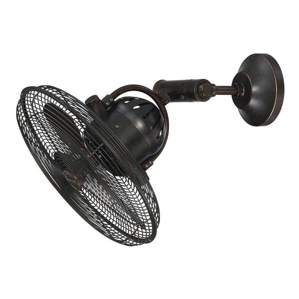 Craftmade BW4143 Bellows IV 14" 3 Blade Wall Mounted Oscillating Fan