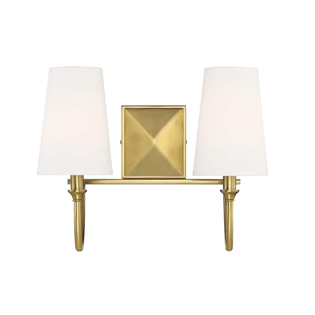 Savoy House Cameron 2 Light 15" Wide Bathroom Vanity Light