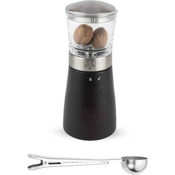 Madras Manual Nutmeg Mill - Spice Grinder - Stainless Steel Gift Set ...