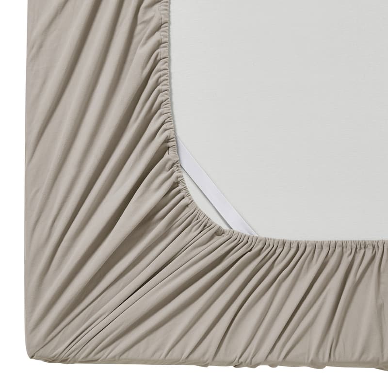 1500 Supreme Collection Microfiber Flannel Fitted Sheet