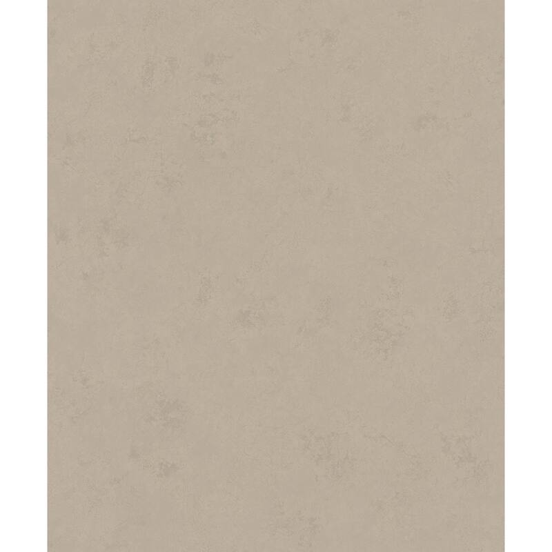 Galerie Wallcoverings Terra Collection Plaster Effect Matte Finish Clay Ink on Non-woven Wallpaper Roll - 33-feet long x 21-inches wide - Brown