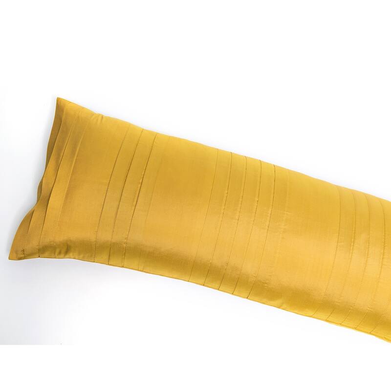 Royce Dupioni Silk Extra Long Bolster Pillow