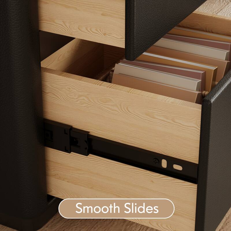 JASIWAY Modern Solid Wood Telescopic Makeup Vanity Desk