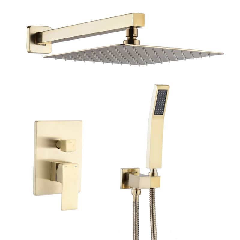 12" Rain Shower Head Systems Wall Mounted Shower