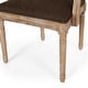 preview thumbnail 17 of 62, Mores Upholstered 5 Piece Circular Dining Set by Christopher Knight Home