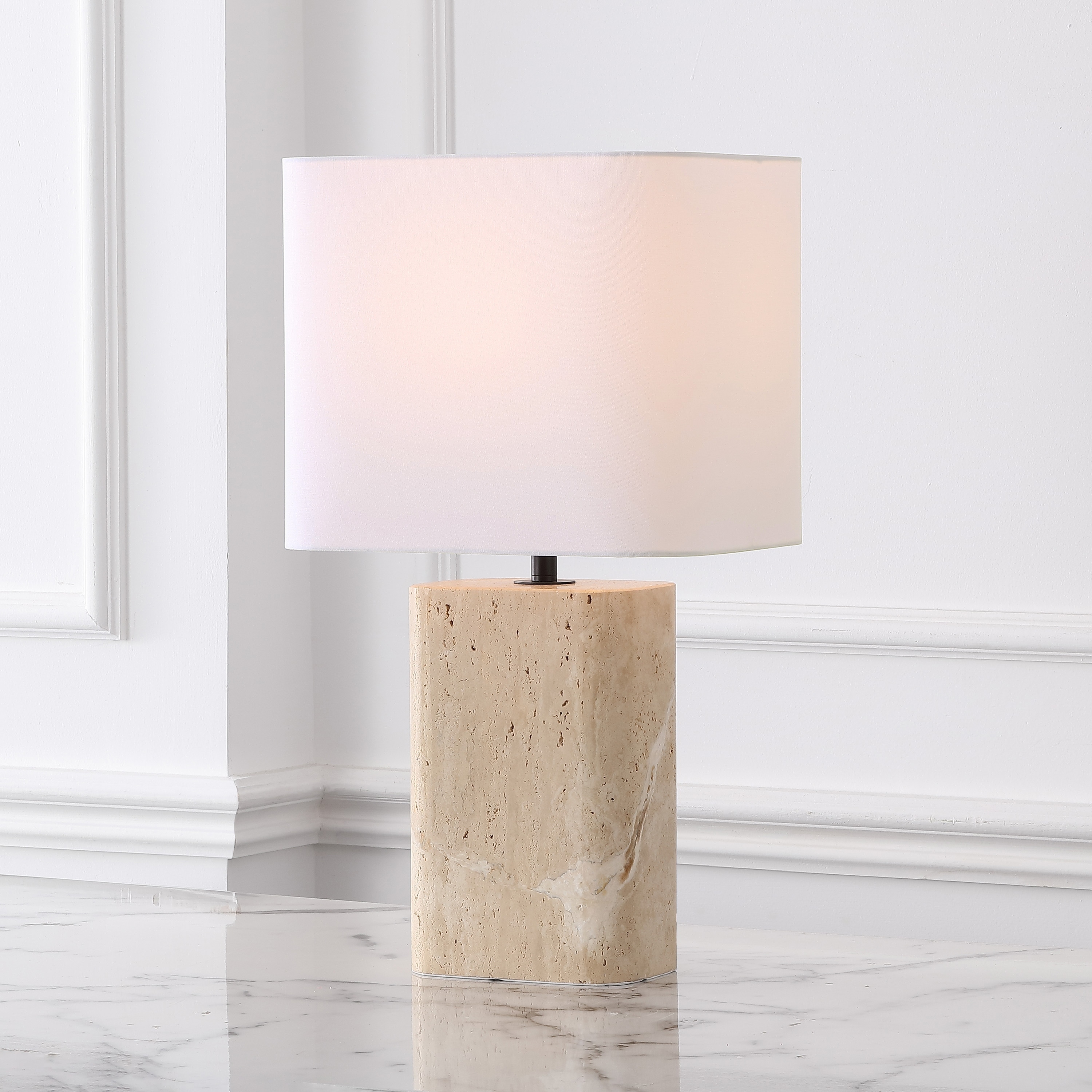 SAFAVIEH Couture Lisabryna Travertine Table Lamp - 12