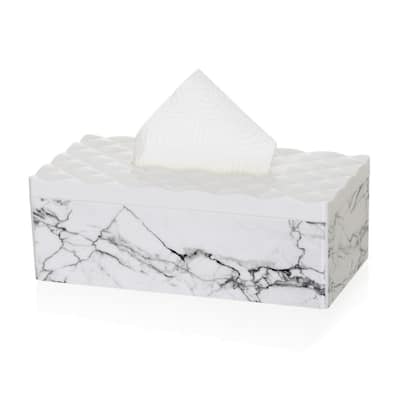 YBM Home Tissue Paper Box with Elegant Marble Printing
