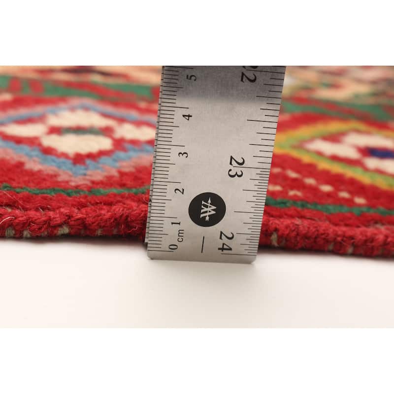 ECARPETGALLERY Hand-knotted Afghan Beige Wool Rug - 2'8 x 9'11