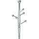 preview thumbnail 11 of 22, Roomfitters Tall Stainless Steel Coat Rack with Solid Wood Base, 72" Entryway Hanger with Detachable Stand