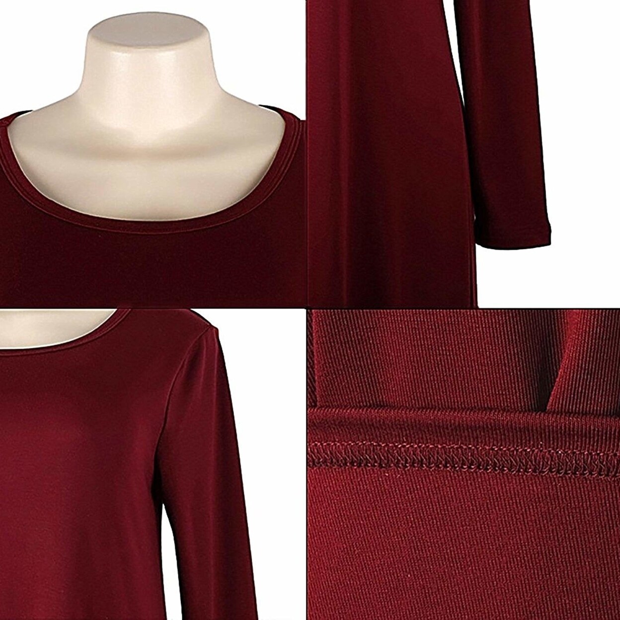 Shop Century Star Women S Fall Winter Long Sleeve Casual Plain