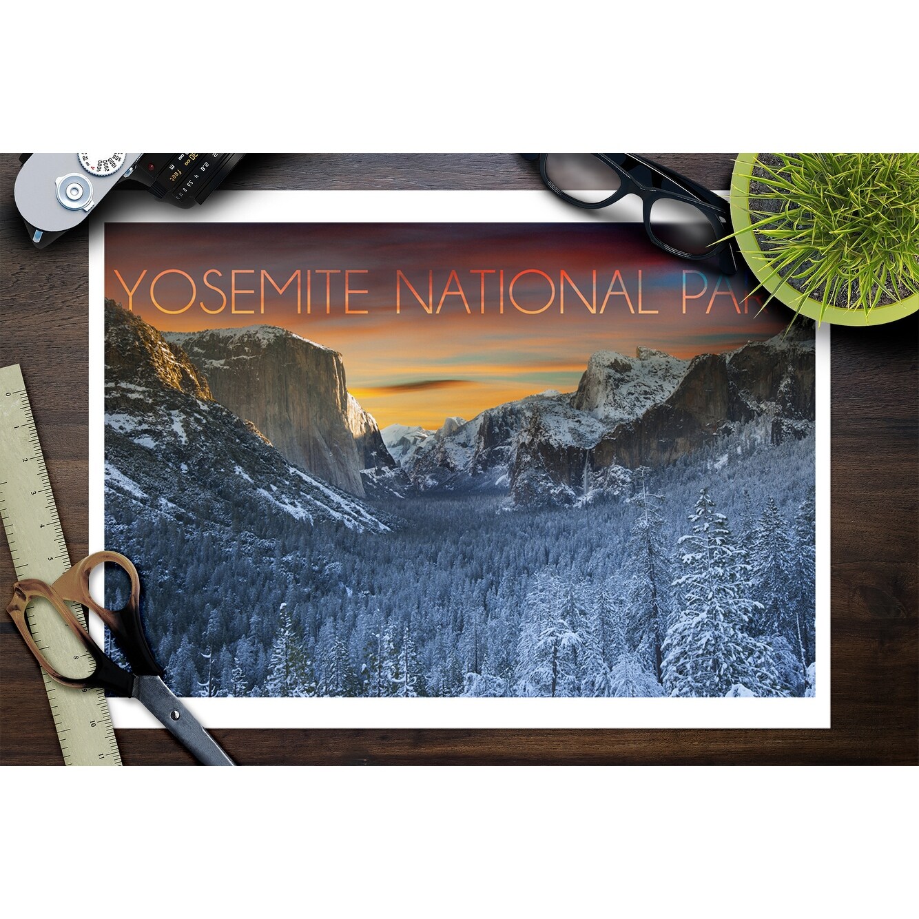 Shop Yosemite National Park California Valley In Winter